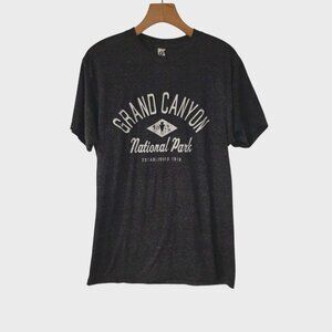 Grand Canyon National Park T-Shirt Black Heathered Unisex Size Medium